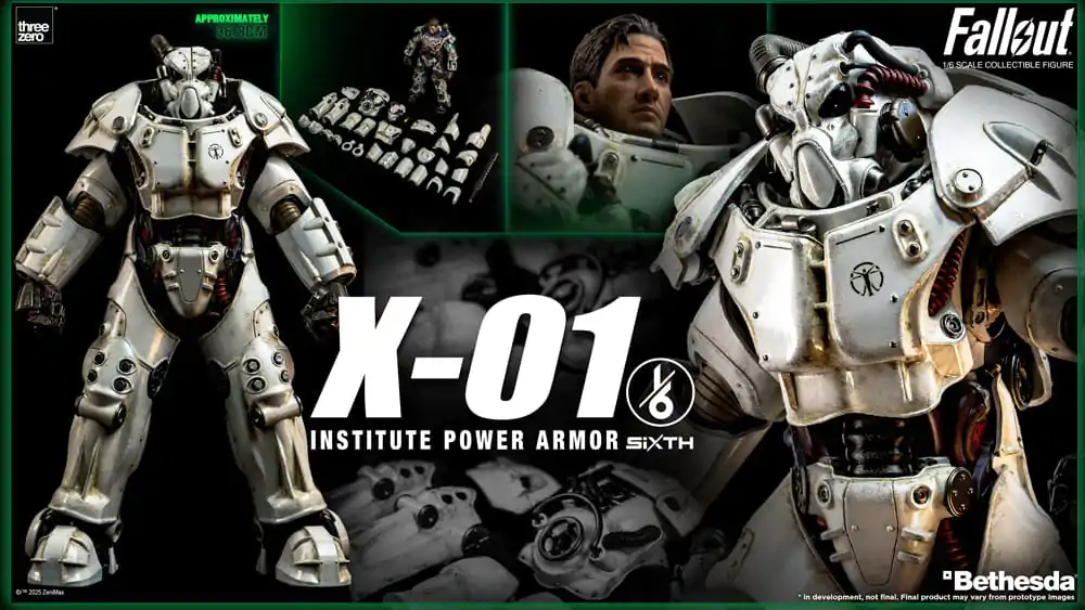 Fallout FigZero figurina de actiune 1/6 X-01 Institute Power Armor 37 cm poza produsului