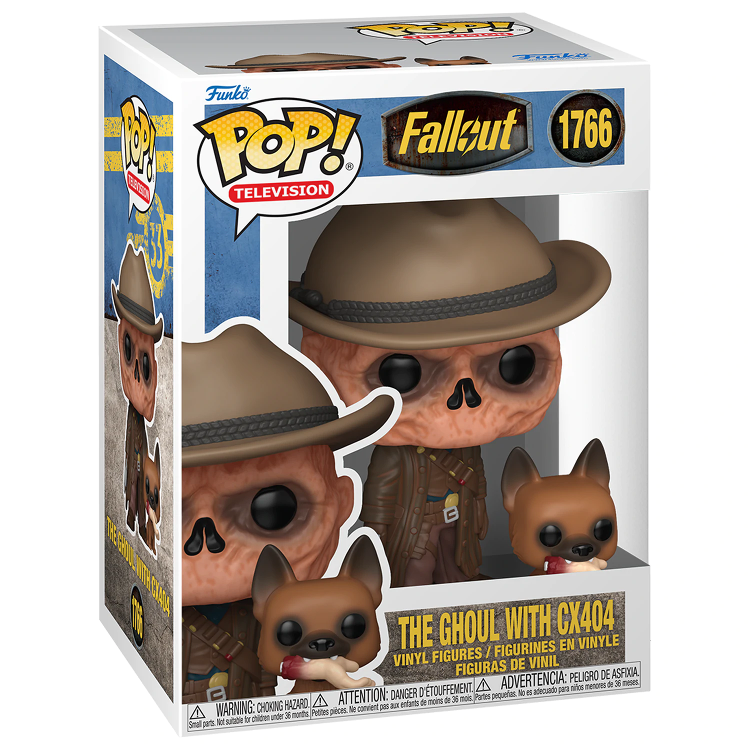 Fallout Funko POP!&Buddy TV Figurina de vinil Ghoul&CX404 9 cm poza produsului