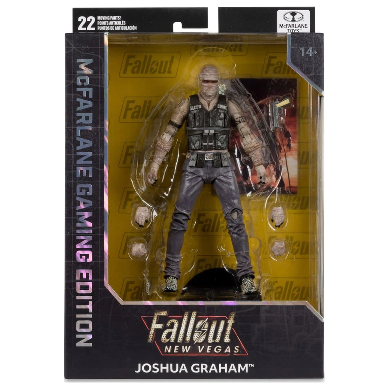 Fallout Gaming Edition Figura de actiune Joshua Graham 17 cm poza produsului