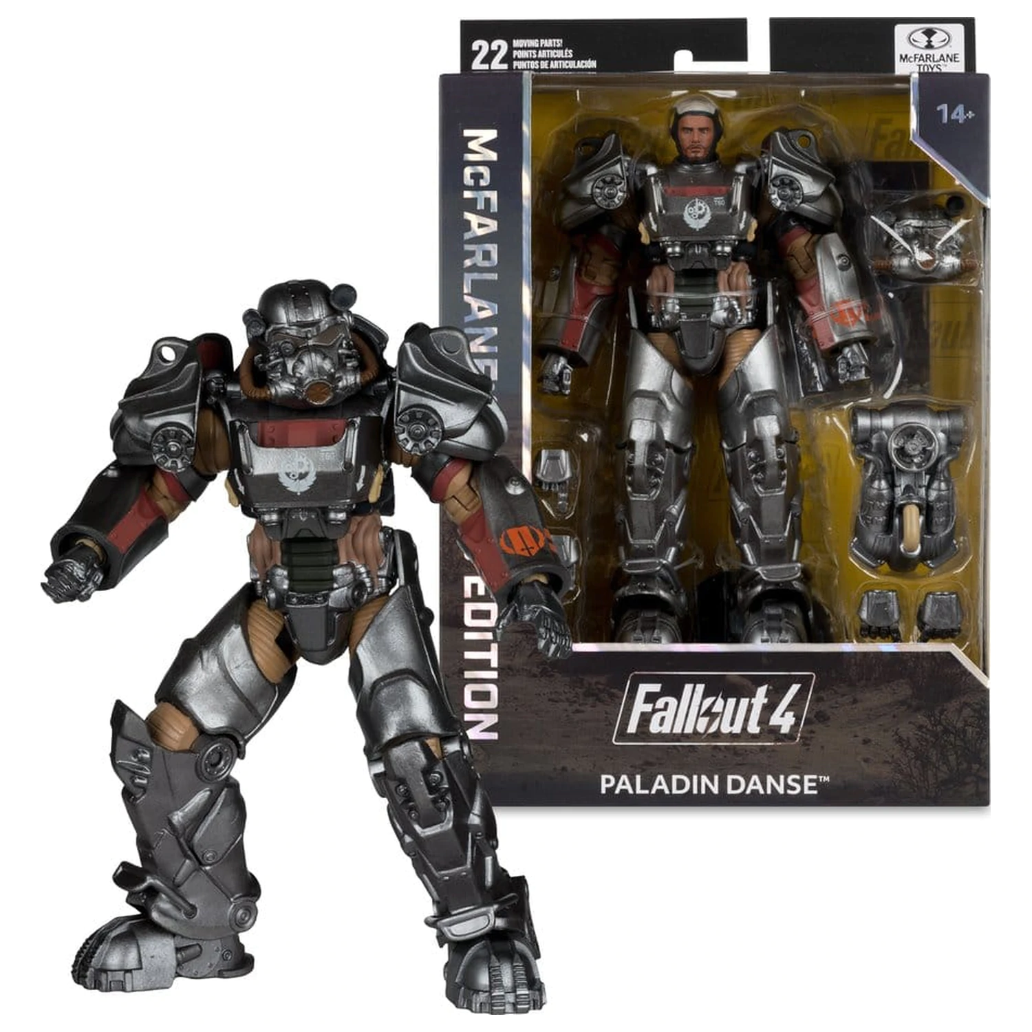 Fallout Gaming Edition figurina de actiune Paladin Danse 20 cm poza produsului