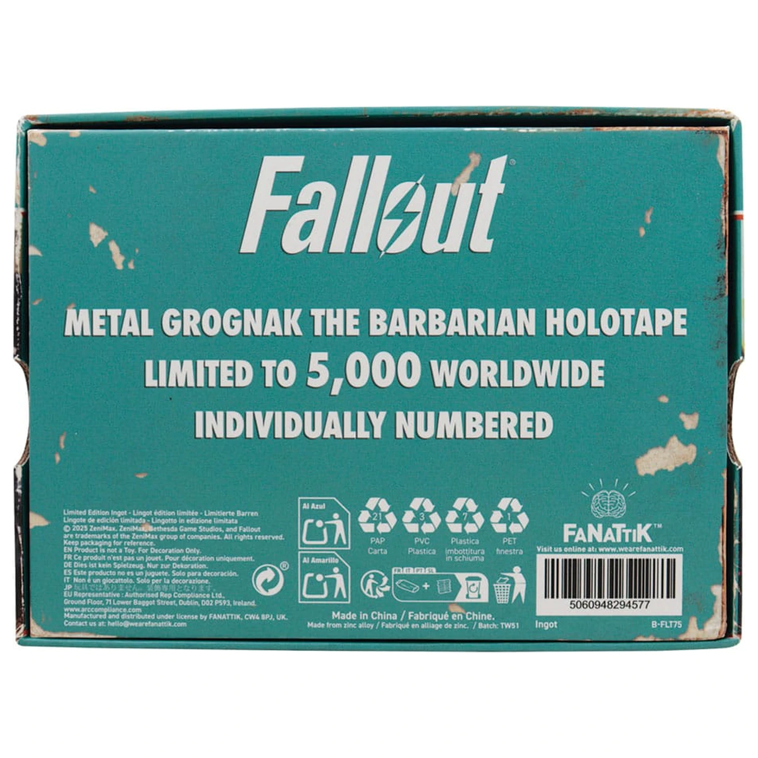 Fallout Replica Grognak the Barbarian Holotape poza produsului