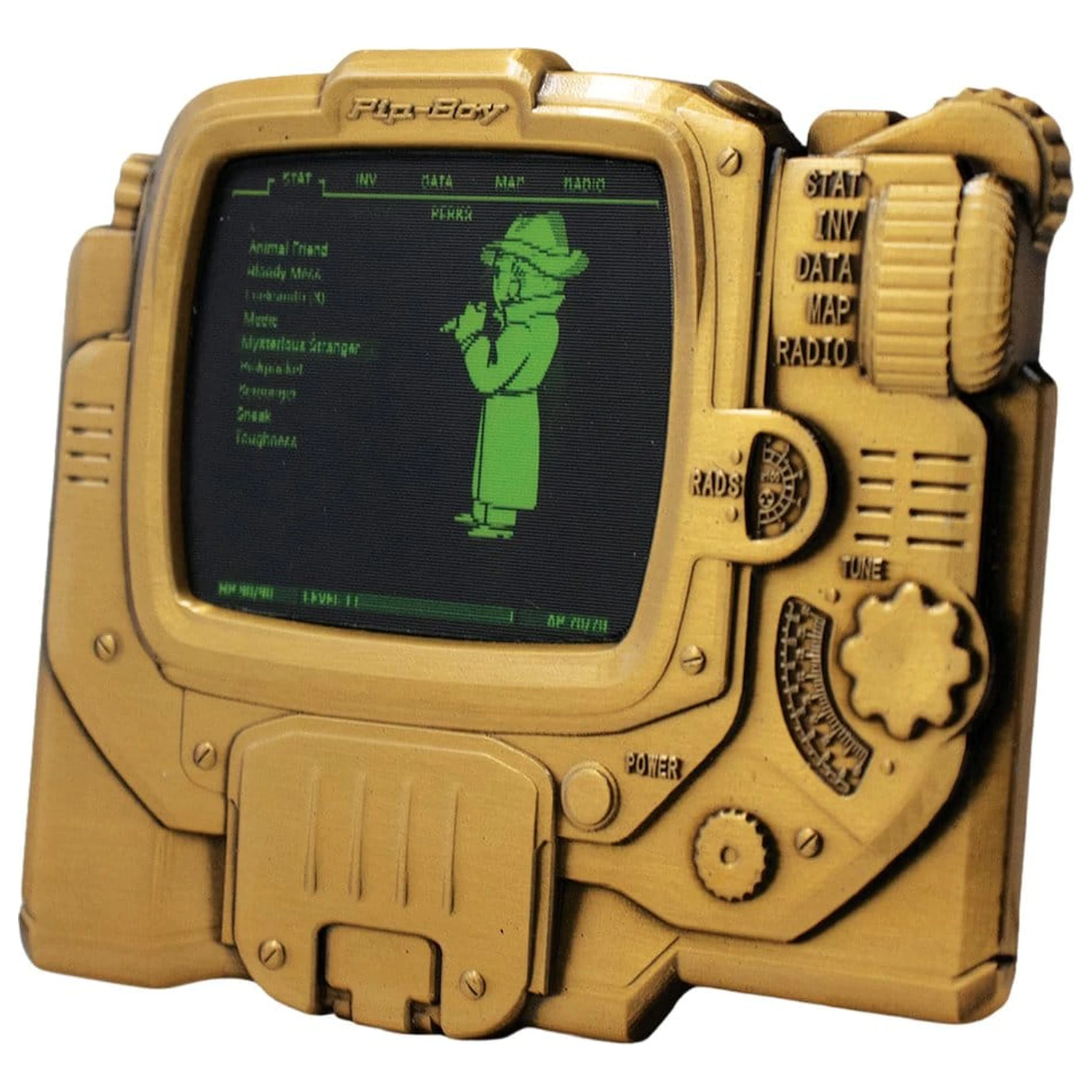 Fallout Ingot Pip-Boy Editie Limitata Lenticular Mysterious Stranger Varianta poza produsului