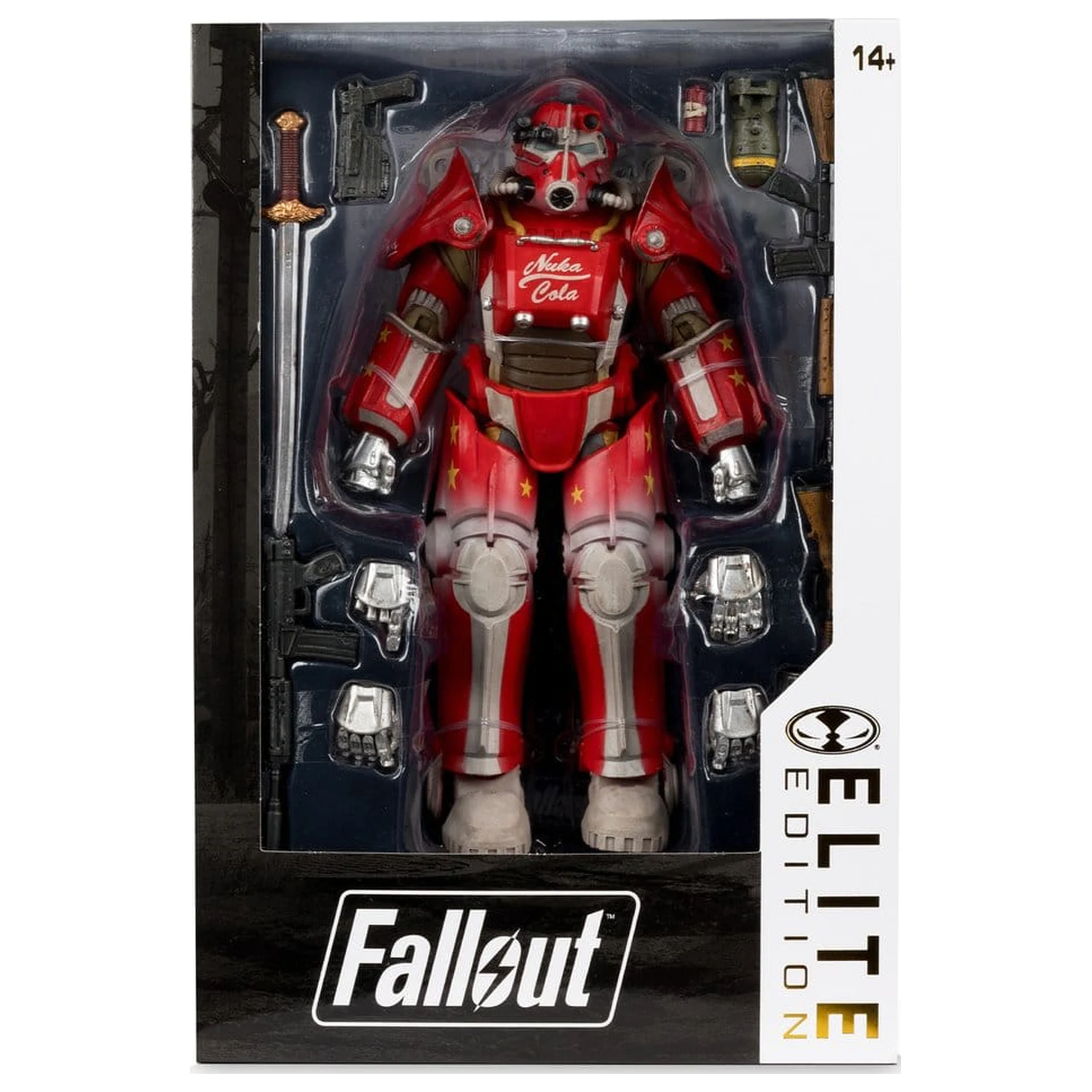 Fallout McFarlane Elite Edition Deluxe Figurina de actiune T-45B Nuka Cola 20 cm poza produsului