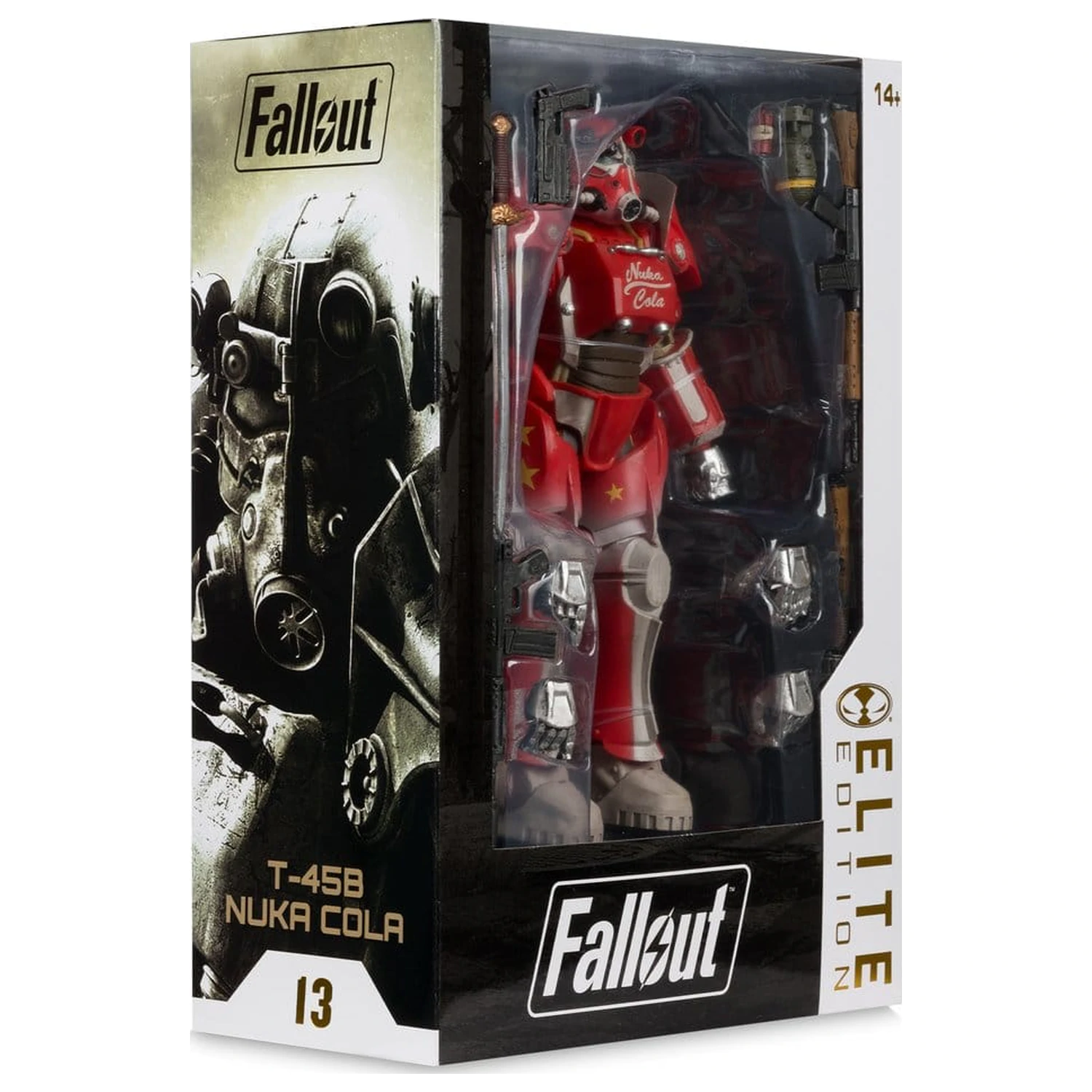 Fallout McFarlane Elite Edition Deluxe Figurina de actiune T-45B Nuka Cola 20 cm poza produsului