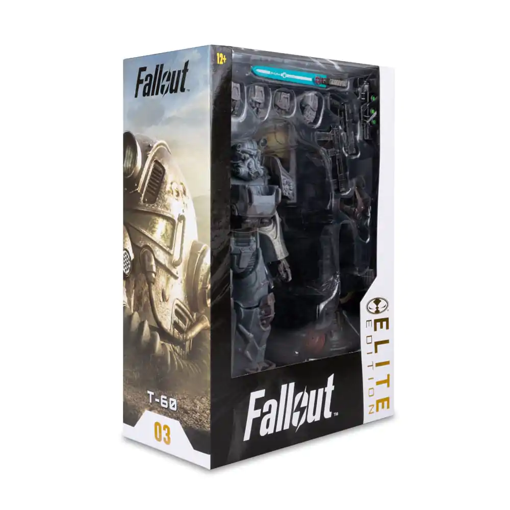 Fallout McFarlane Elite Edition Figurina de actiune Fallout 76 #3 T-60 18 cm poza produsului