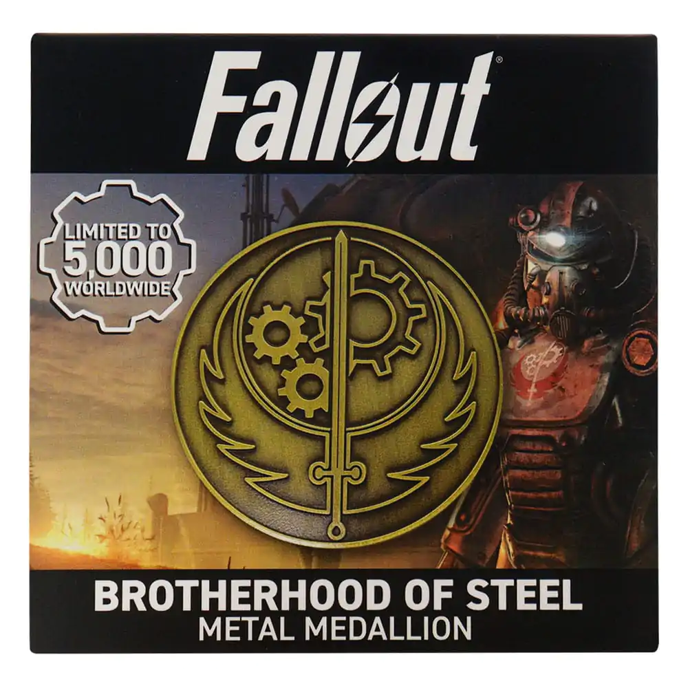 Medalion Fallout Brotherhood of Steel poza produsului