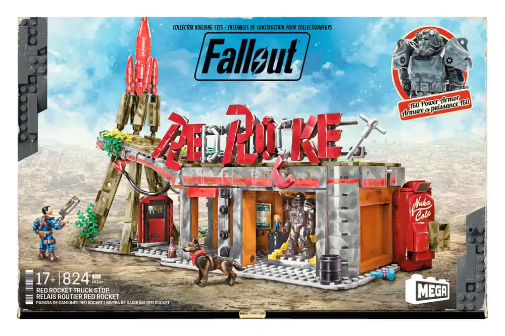 Fallout Set MEGA de construcție Red Rocket Truck Stop poza produsului