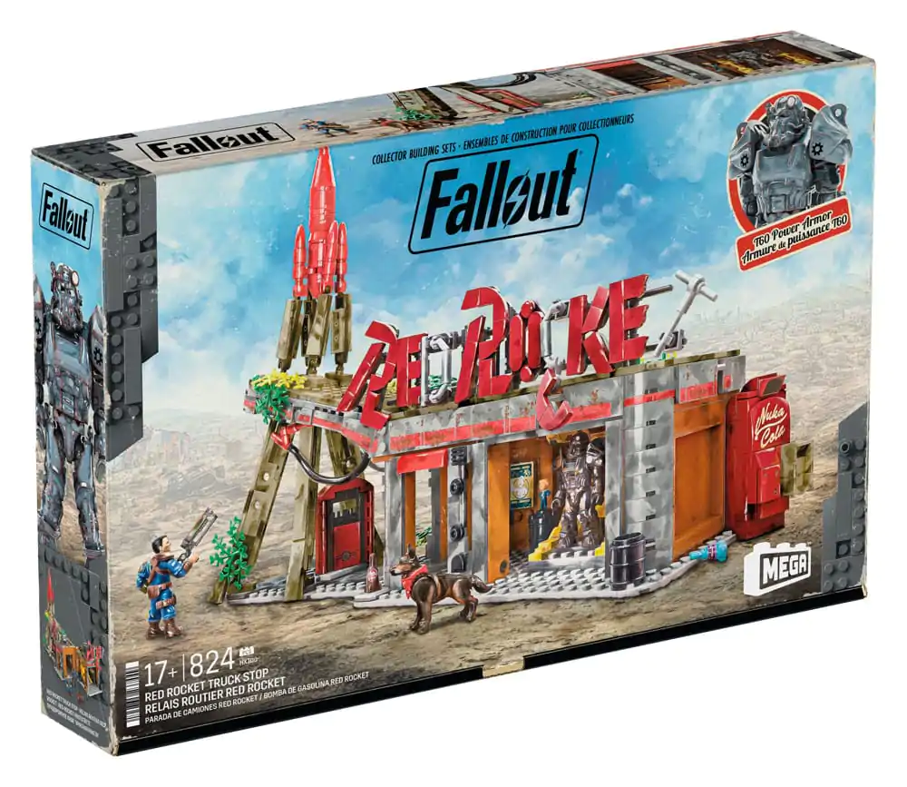 Fallout Set MEGA de construcție Red Rocket Truck Stop poza produsului