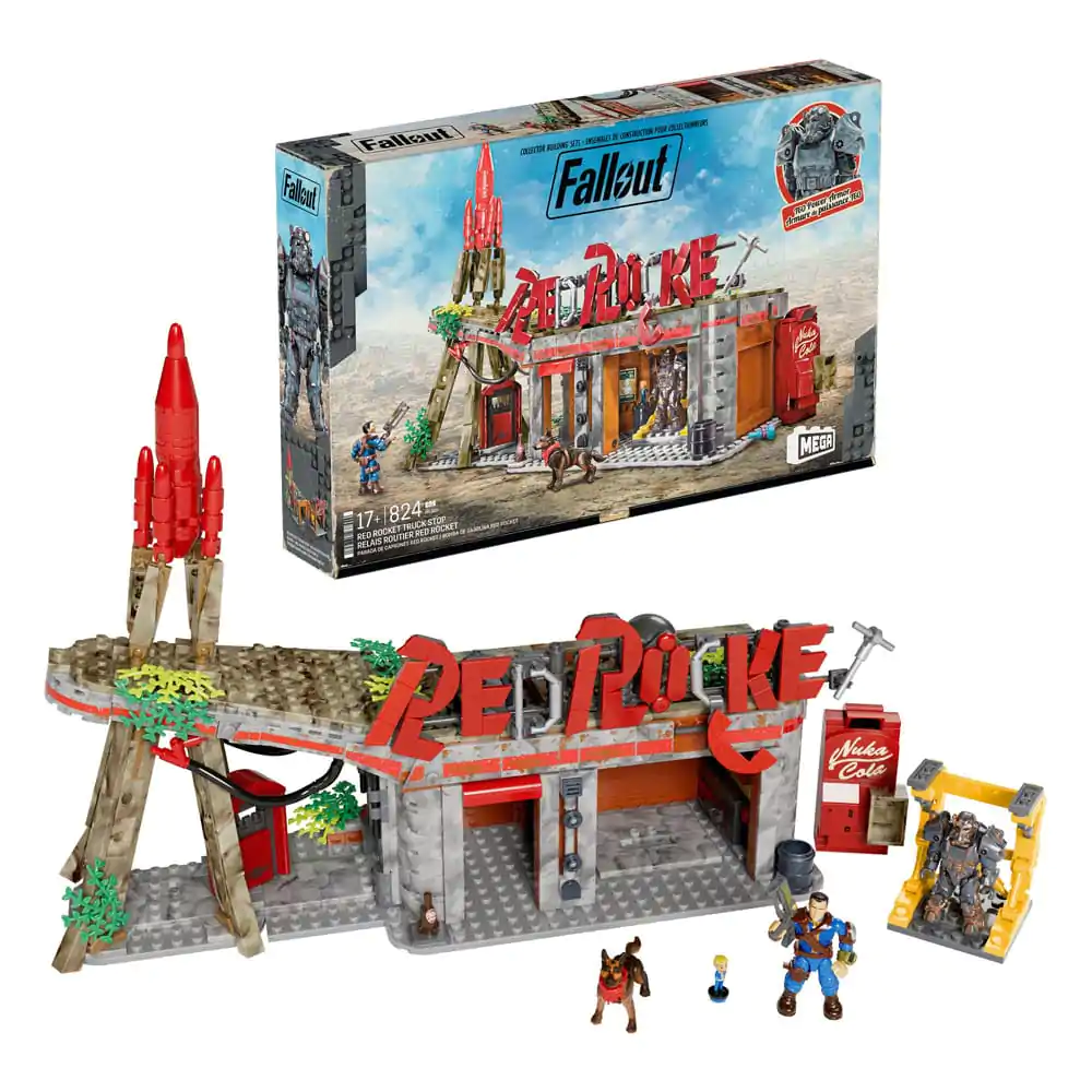 Fallout Set MEGA de construcție Red Rocket Truck Stop poza produsului