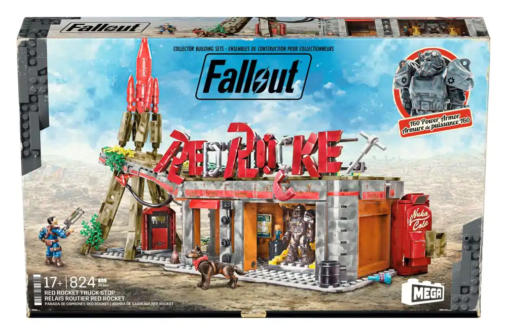 Fallout Set MEGA de construcție Red Rocket Truck Stop poza produsului
