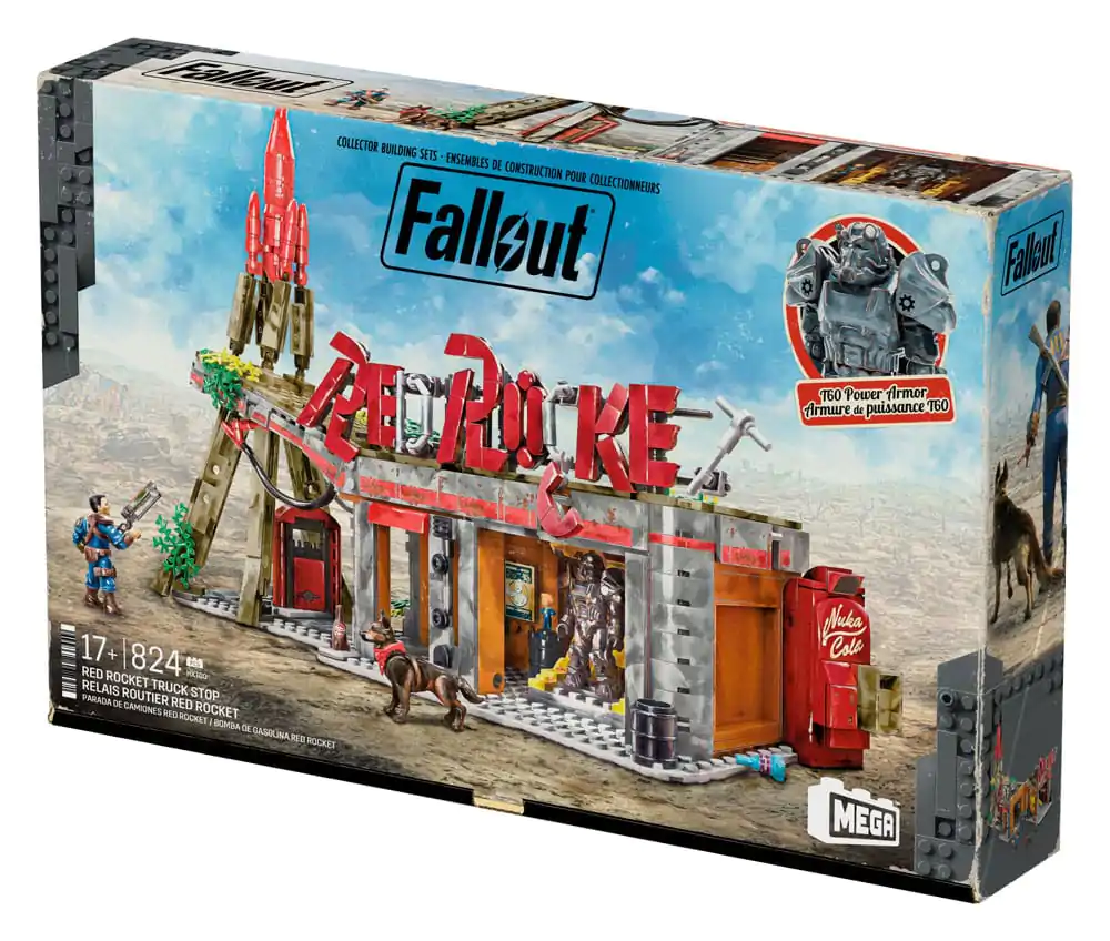 Fallout Set MEGA de construcție Red Rocket Truck Stop poza produsului