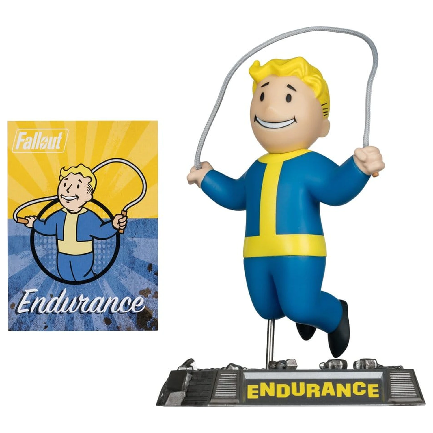 Fallout Mini Figura Vault Boy: Endurance 13 cm poza produsului