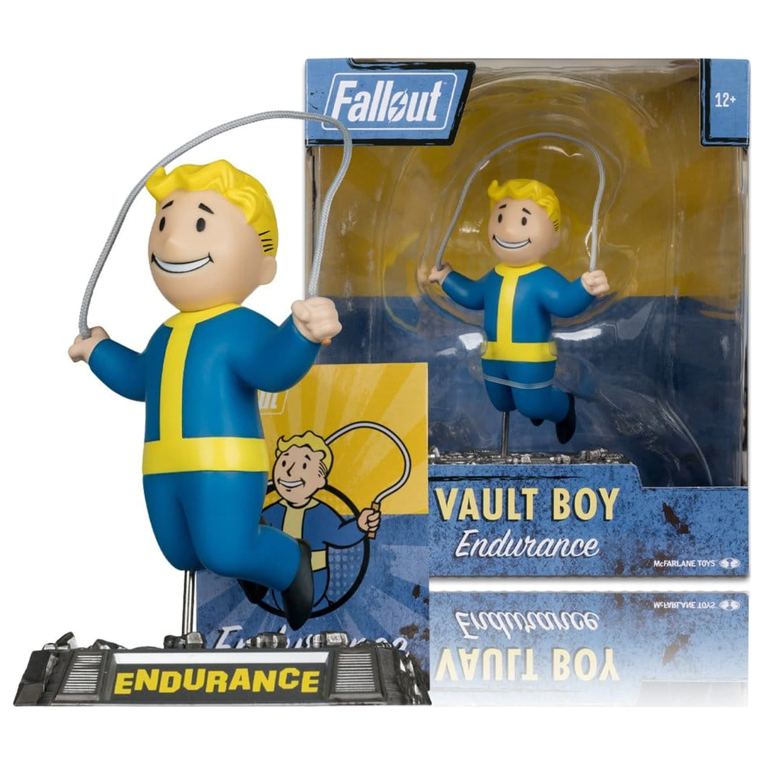 Fallout Mini Figura Vault Boy: Endurance 13 cm poza produsului