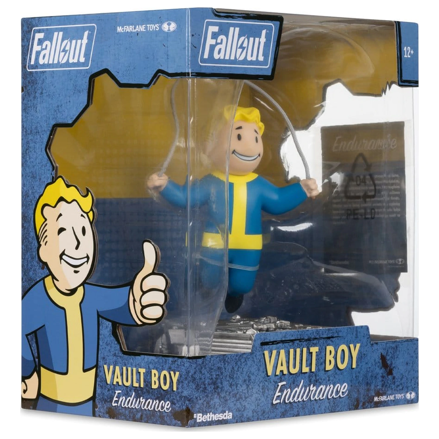 Fallout Mini Figura Vault Boy: Endurance 13 cm poza produsului