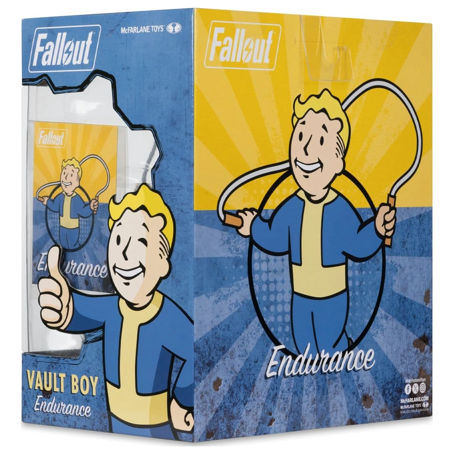 Fallout Mini Figura Vault Boy: Endurance 13 cm poza produsului