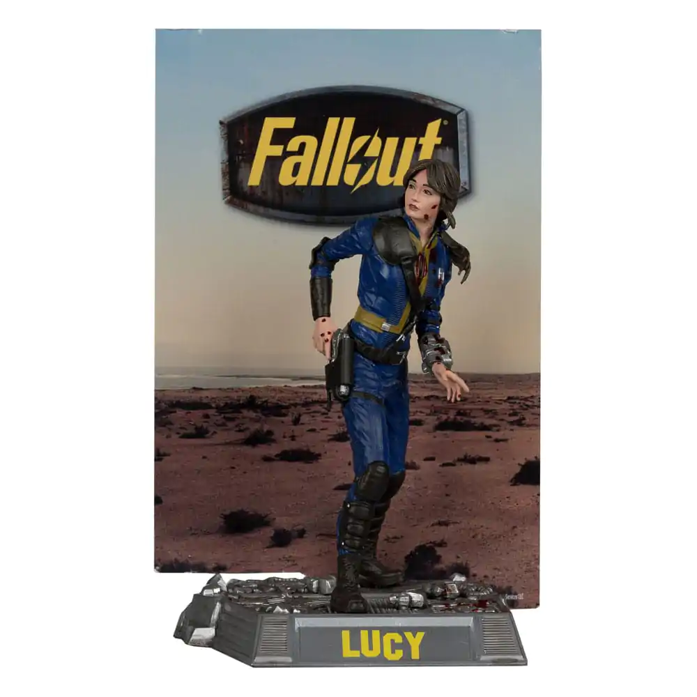 Fallout Movie Maniacs Statuie PVC Set 4 Lucy, Maximus, The Ghoul & Vault Boy 15 cm poza produsului