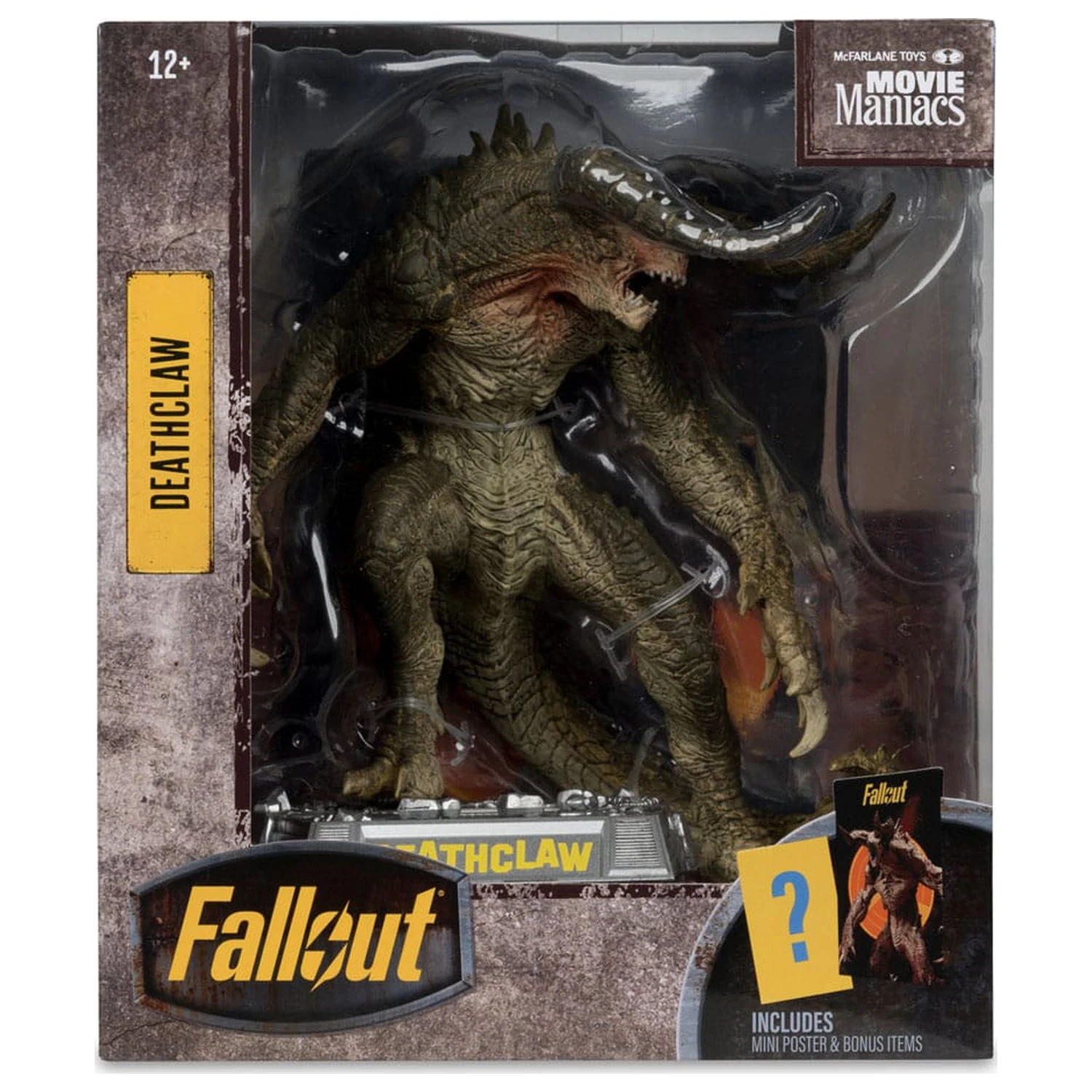 Fallout Movie Maniacs Figurina de actiune Deathclaw (Season 2) 19 cm poza produsului
