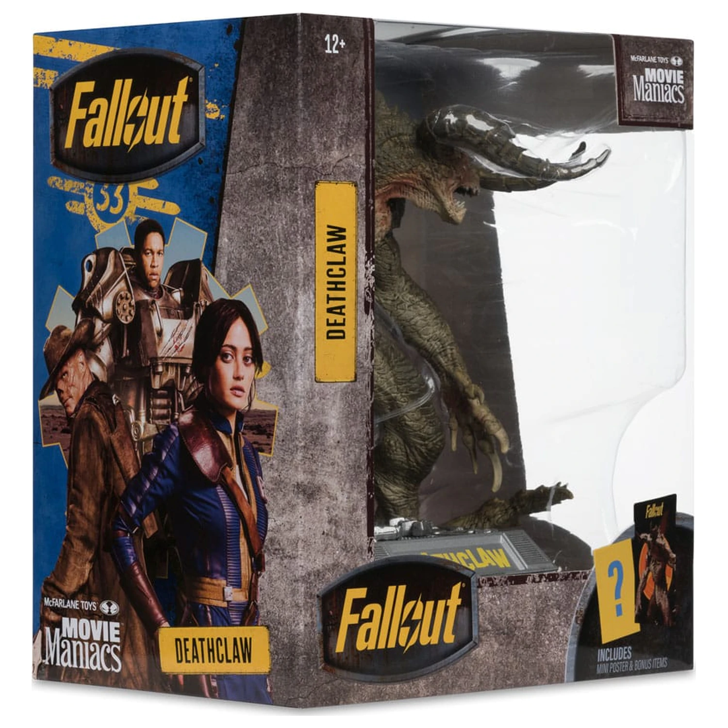 Fallout Movie Maniacs Figurina de actiune Deathclaw (Season 2) 19 cm poza produsului