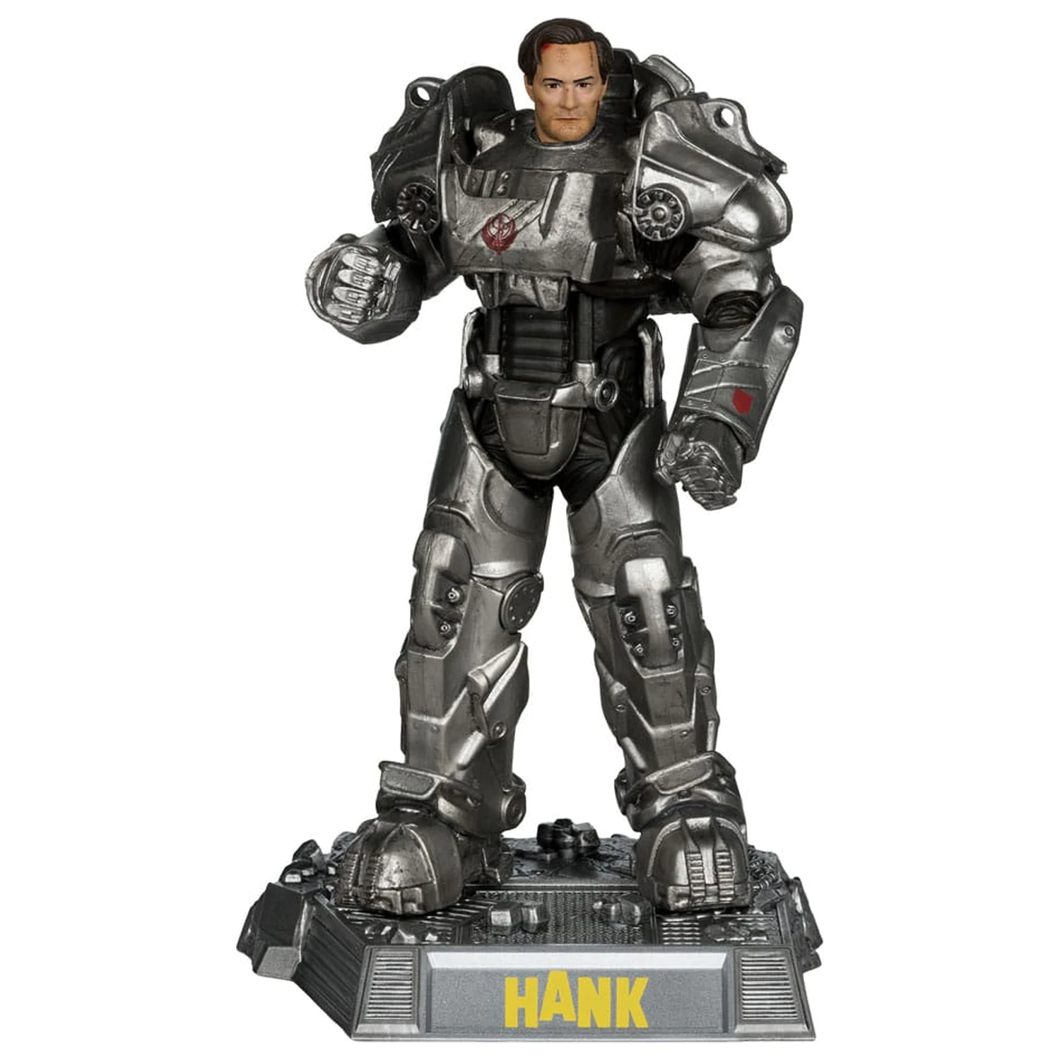 Fallout Movie Maniacs Figurina de actiune Hank Maclean (Season 2) (Red Platinum Edition) 17 cm poza produsului