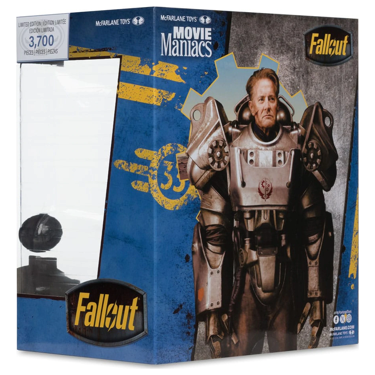 Fallout Movie Maniacs Figurina de actiune Hank Maclean (Season 2) (Red Platinum Edition) 17 cm poza produsului