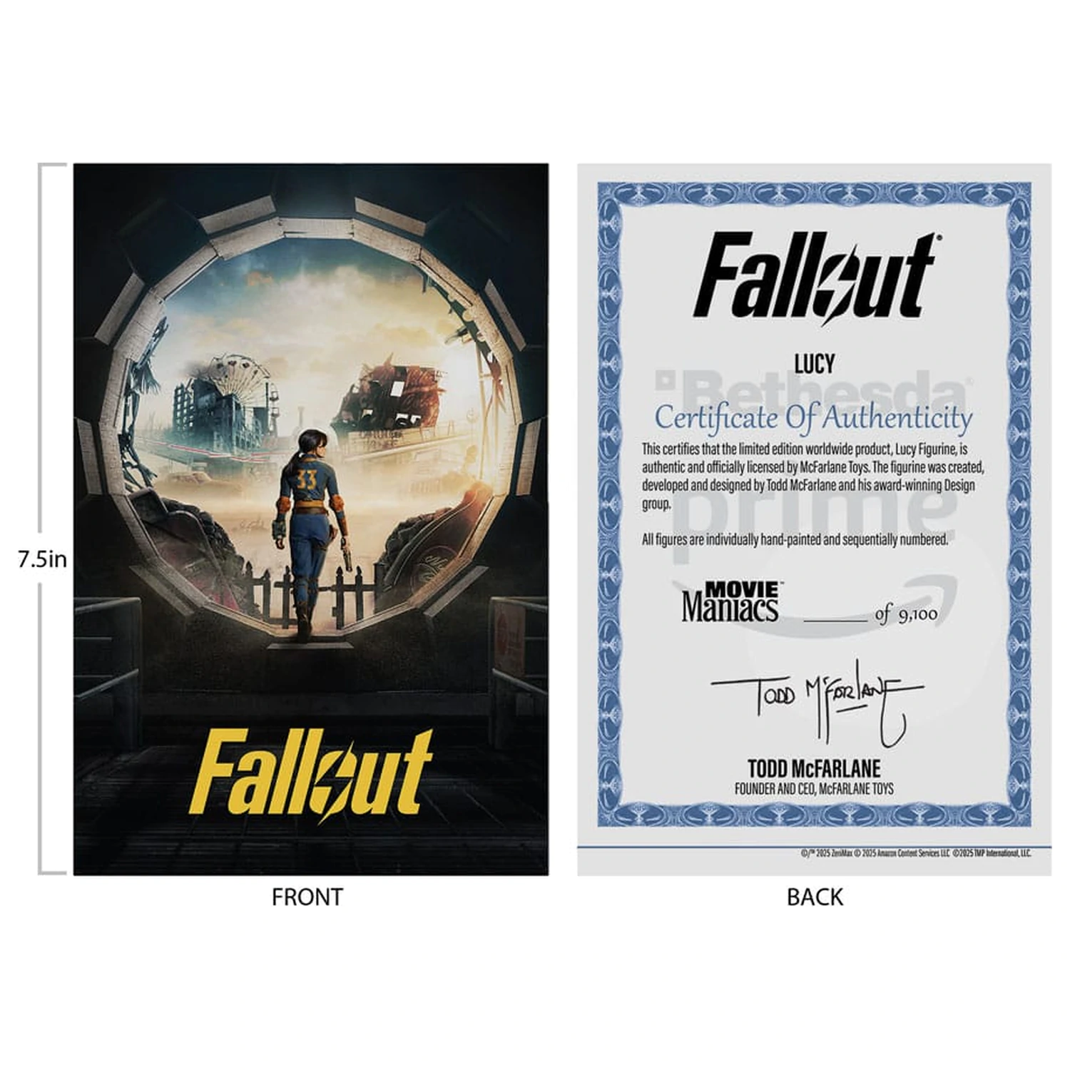 Fallout Movie Maniacs Figurina de acțiune Lucy (Season 2) 15 cm poza produsului