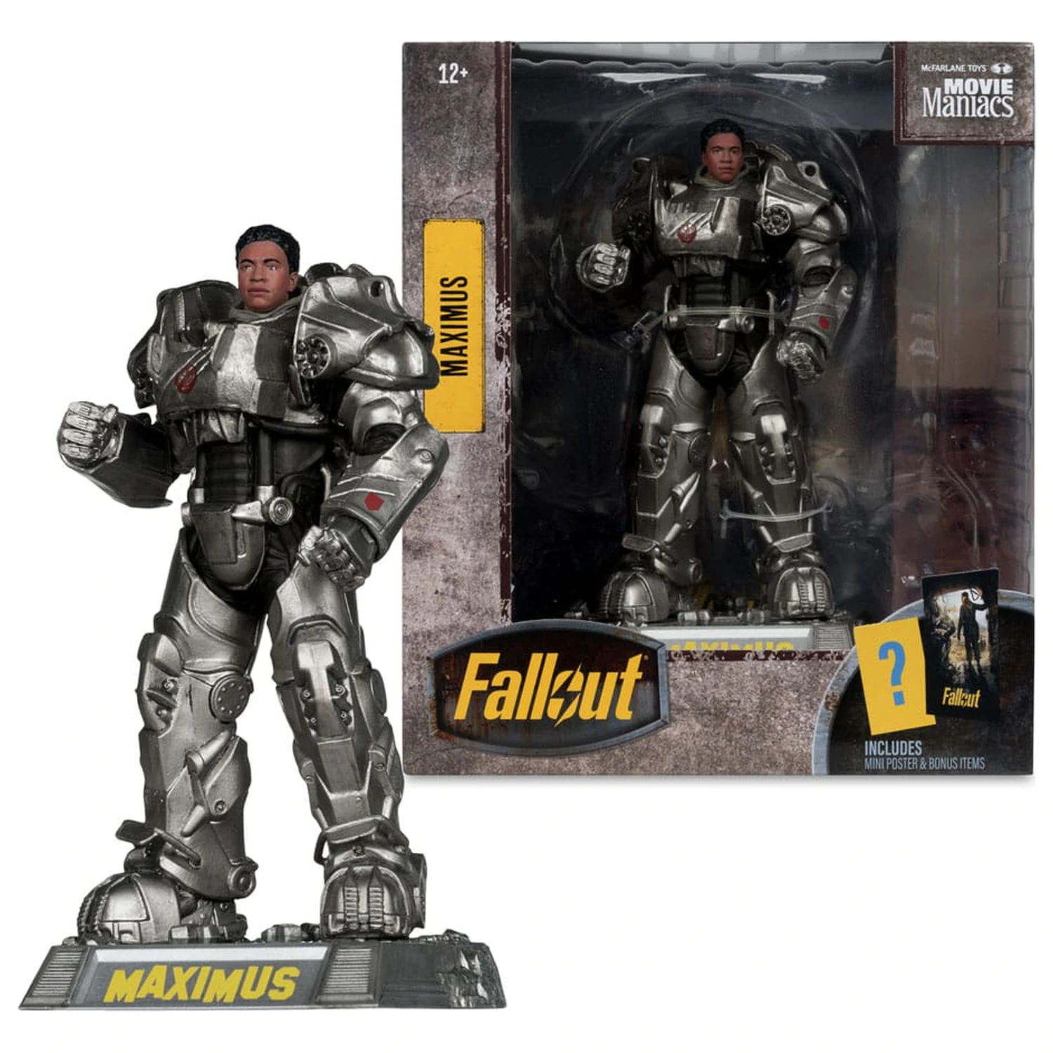 Fallout Movie Maniacs Figurina de actiune Maximus (Season 2) 17 cm poza produsului