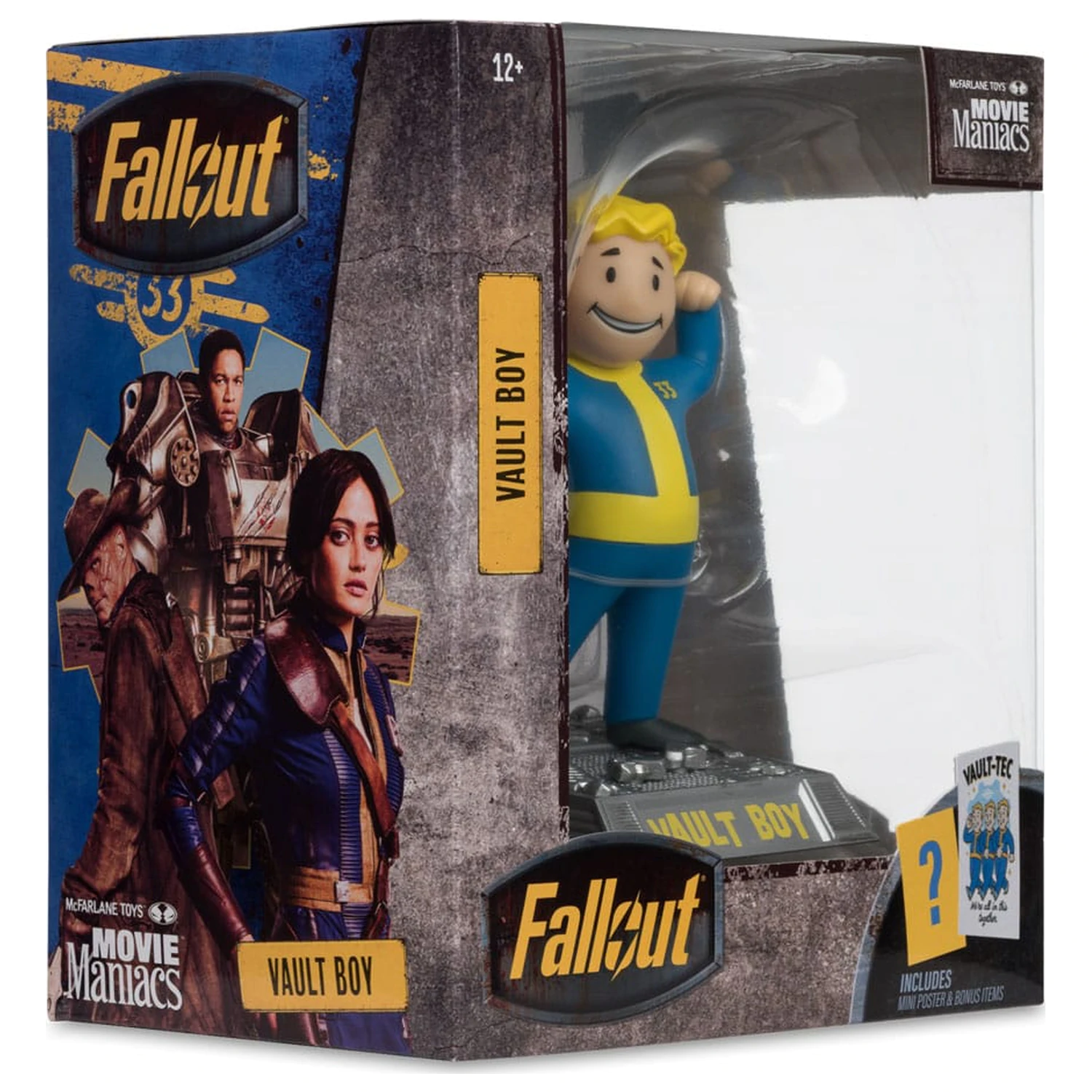 Fallout Movie Maniacs Figurina de acțiune Vault Boy Versiunea 1 14 cm poza produsului