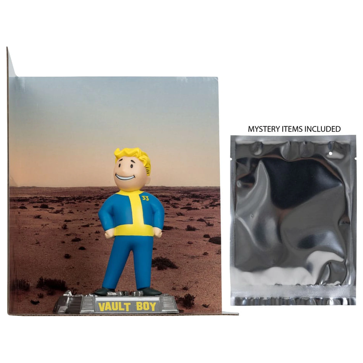 Fallout Movie Maniacs Action Figure Vault Boy Version 2 14 cm poza produsului