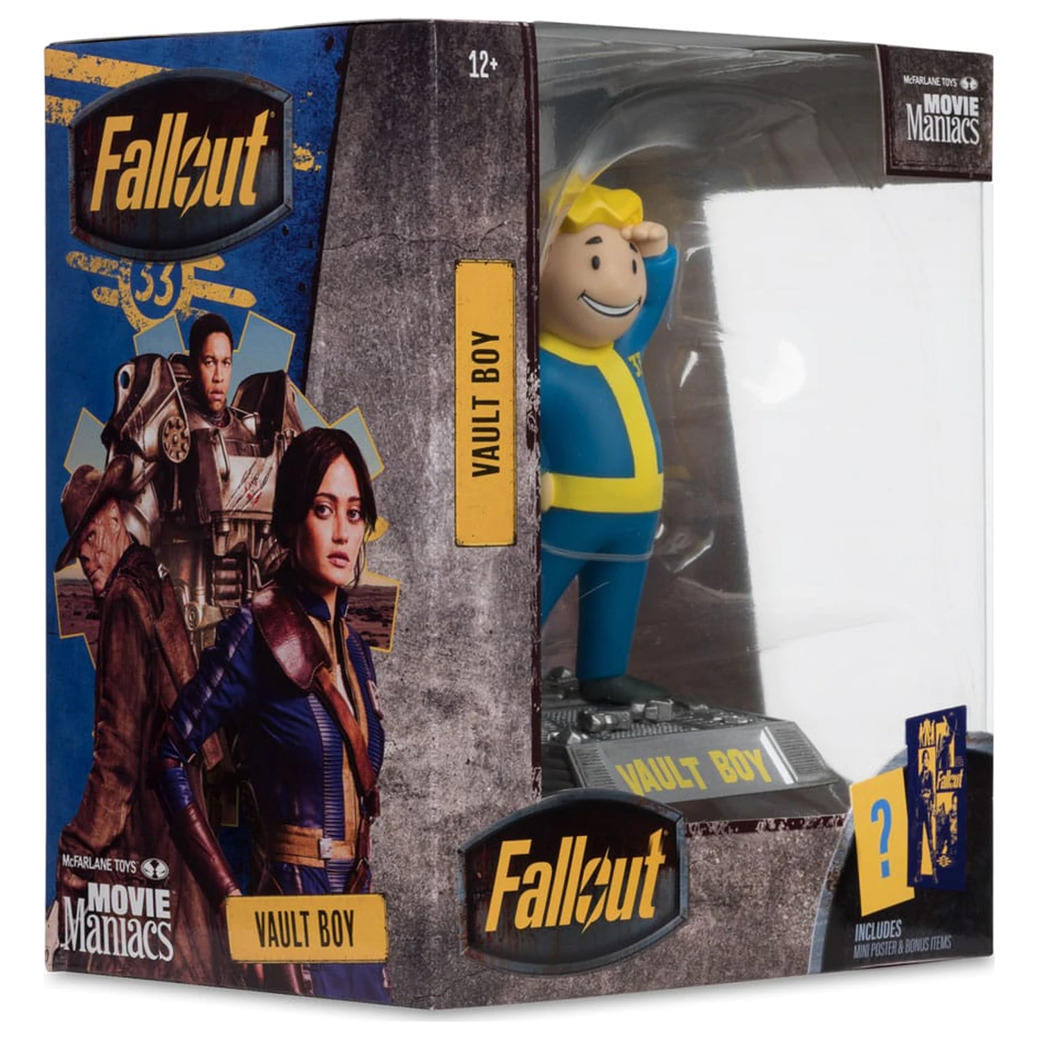 Fallout Movie Maniacs figurina de actiune Vault Boy Versiunea 3 14 cm poza produsului
