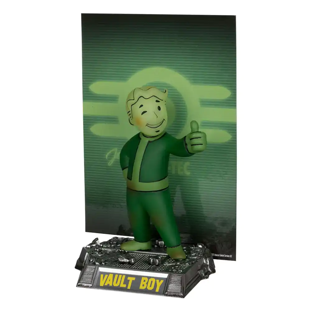 Fallout Movie Maniacs Statuetă PVC Vault Boy 13 cm poza produsului