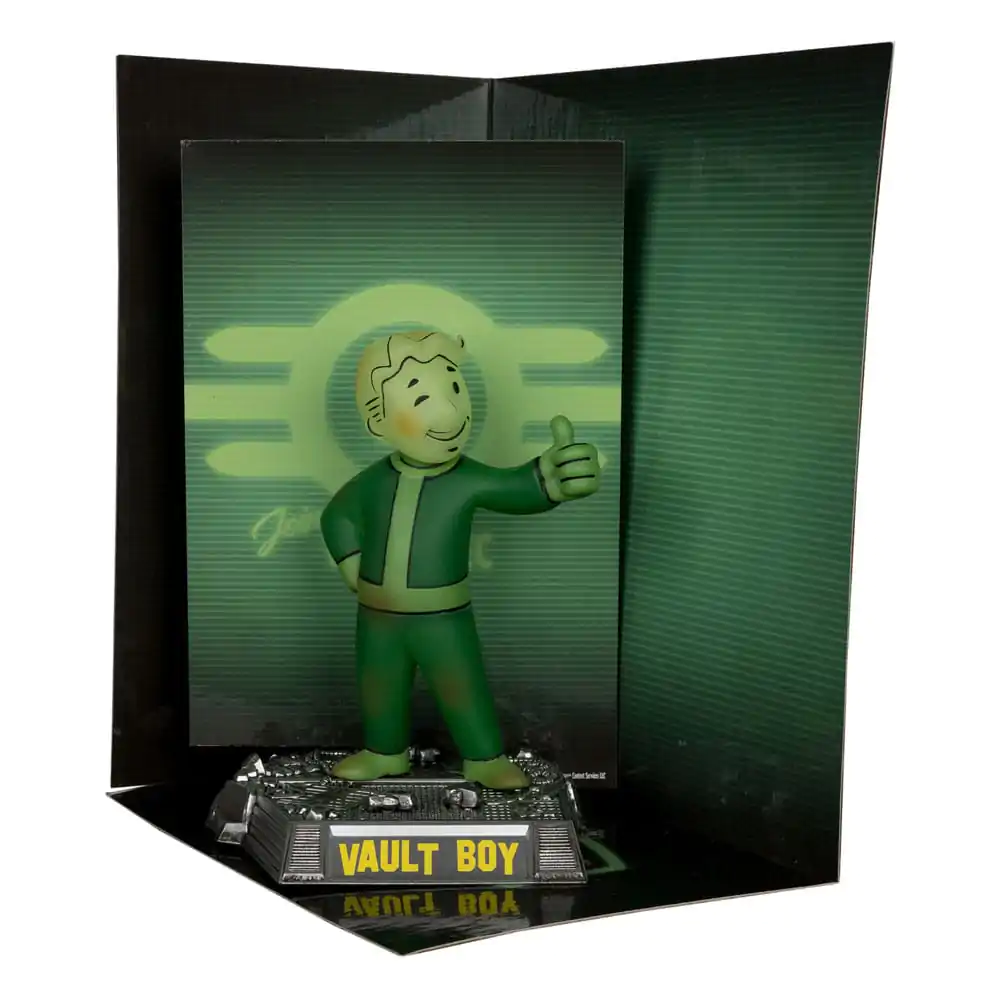 Fallout Movie Maniacs Statuetă PVC Vault Boy 13 cm poza produsului