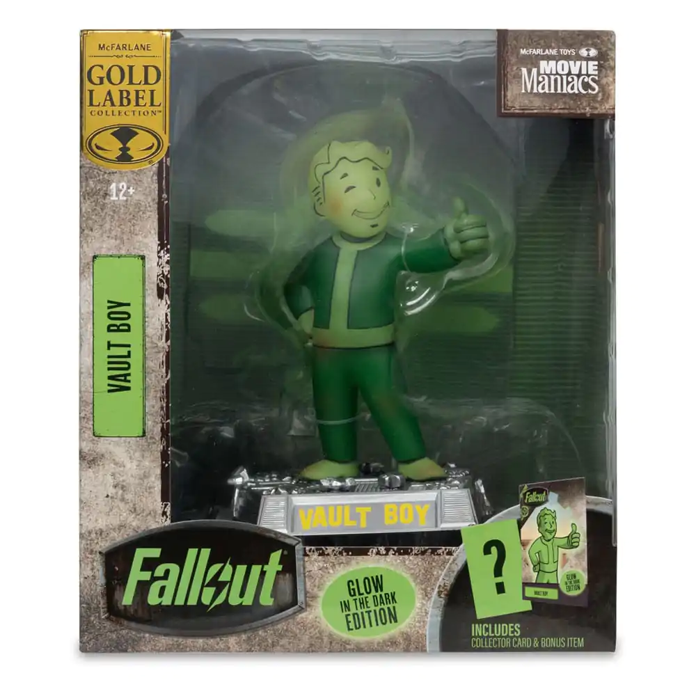 Fallout Movie Maniacs Statuetă PVC Vault Boy 13 cm poza produsului