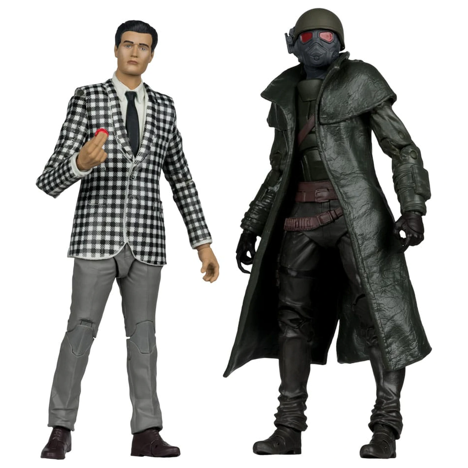Fallout: New Vegas Statuie set de 2 bucati Riot Ranger Armor & Benny Survivor 18 cm poza produsului