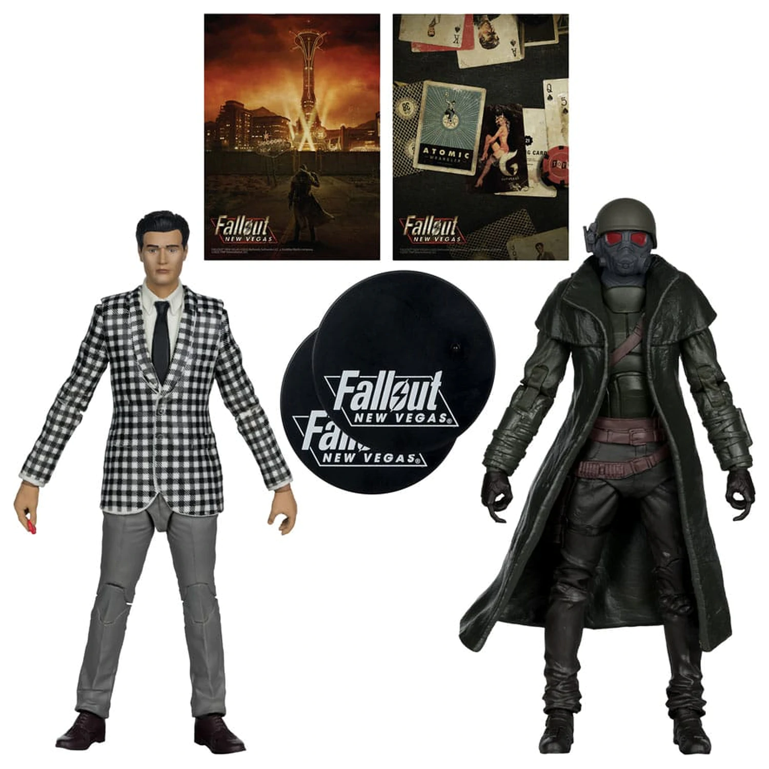 Fallout: New Vegas Statuie set de 2 bucati Riot Ranger Armor & Benny Survivor 18 cm poza produsului