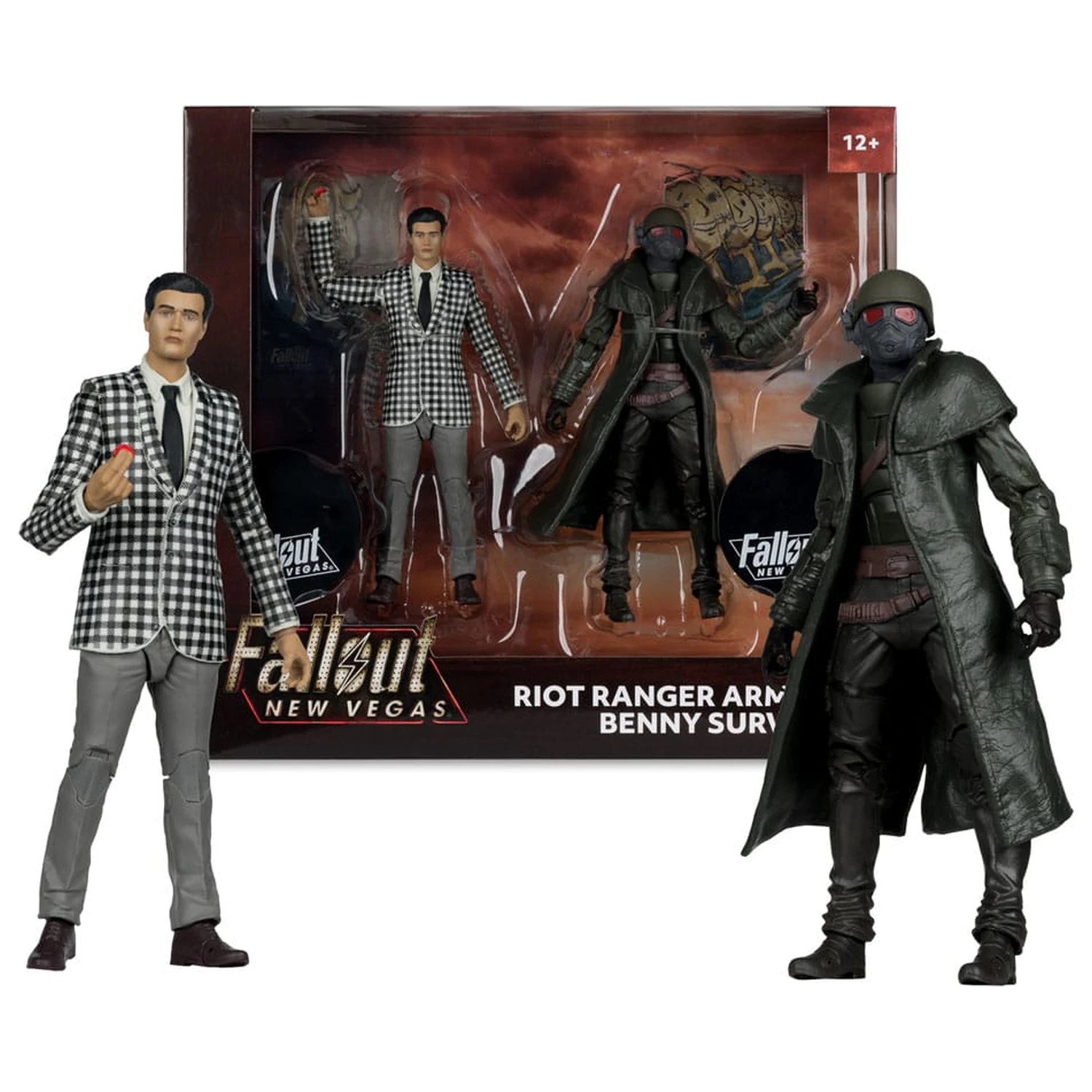 Fallout: New Vegas Statuie set de 2 bucati Riot Ranger Armor & Benny Survivor 18 cm poza produsului