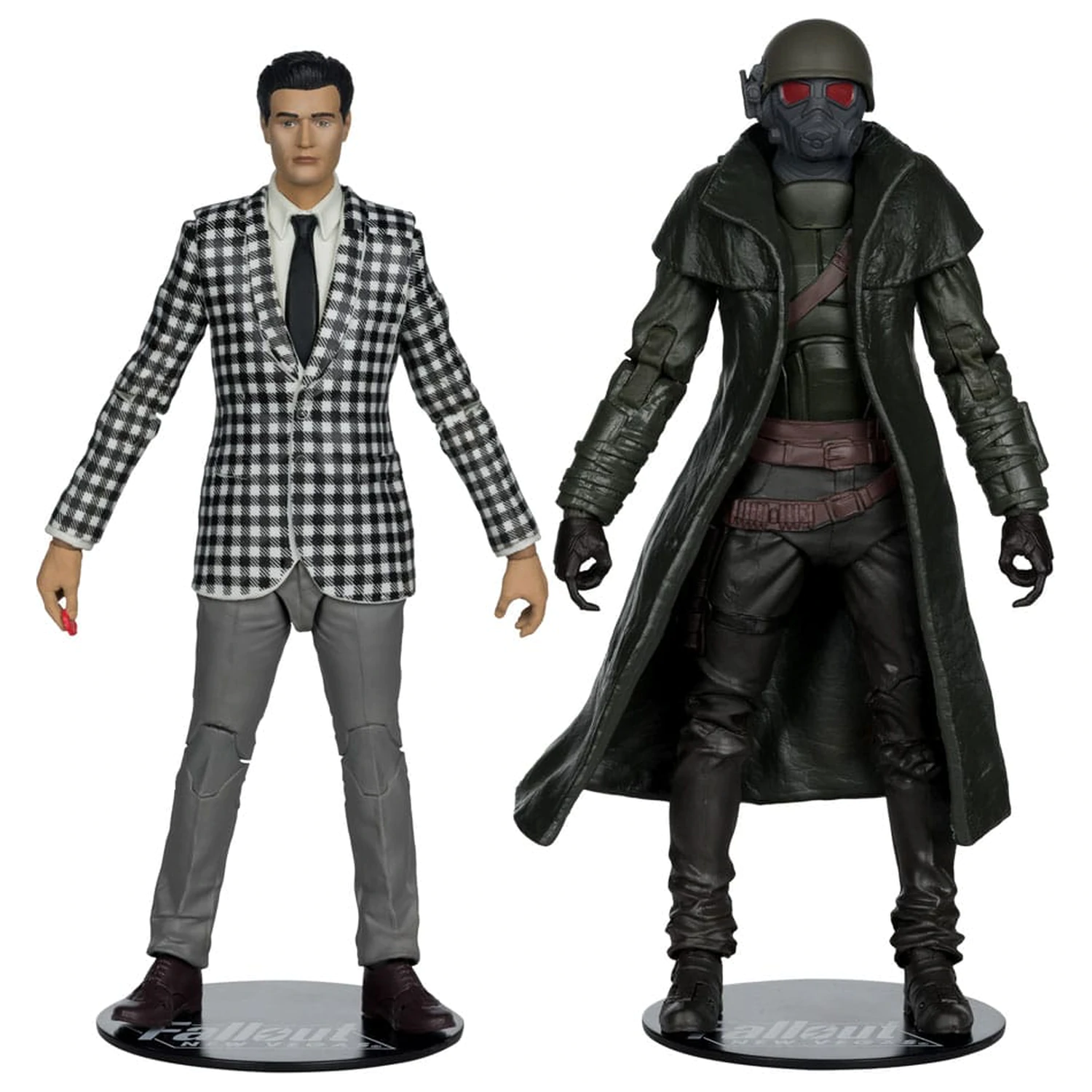 Fallout: New Vegas Statuie set de 2 bucati Riot Ranger Armor & Benny Survivor 18 cm poza produsului