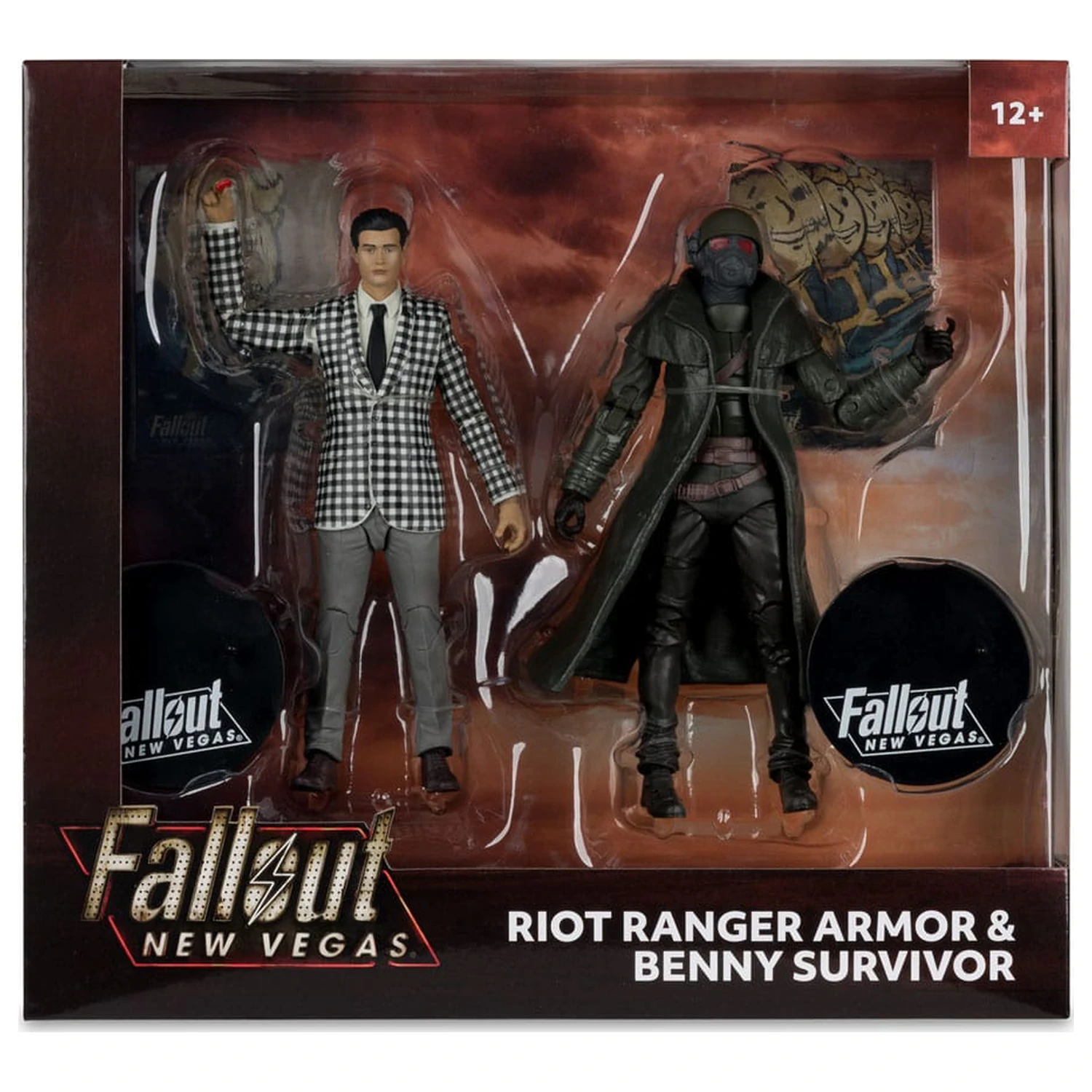 Fallout: New Vegas Statuie set de 2 bucati Riot Ranger Armor & Benny Survivor 18 cm poza produsului