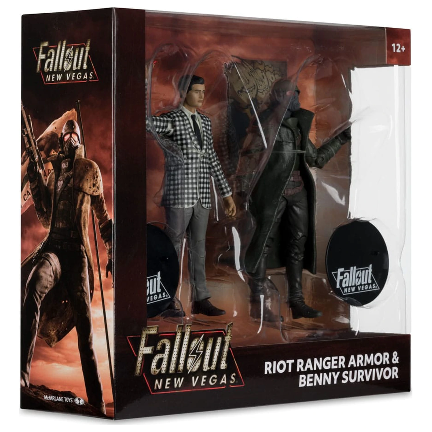 Fallout: New Vegas Statuie set de 2 bucati Riot Ranger Armor & Benny Survivor 18 cm poza produsului