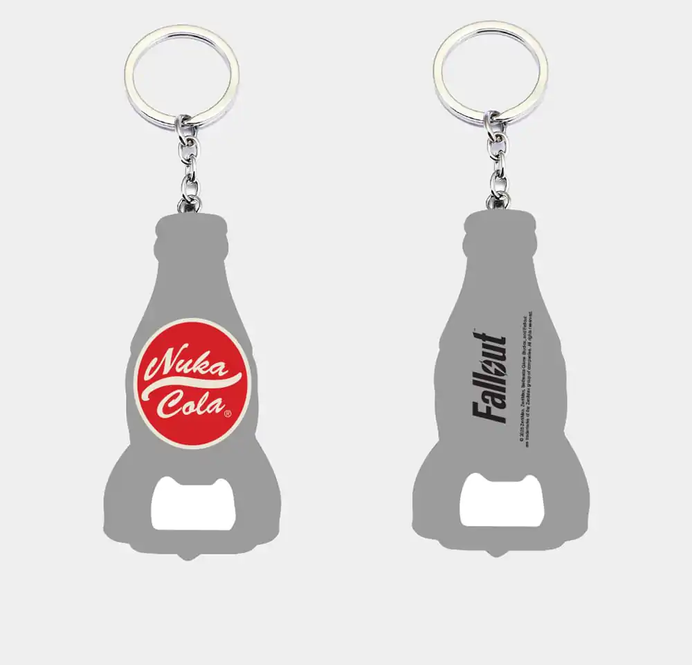 Breloc Fallout cu Deschizător de sticle Nuka Cola Logo poza produsului