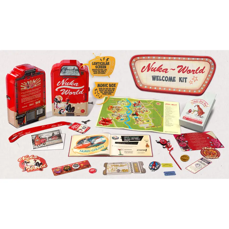 Fallout Nuka World kit de bun venit in engleza poza produsului