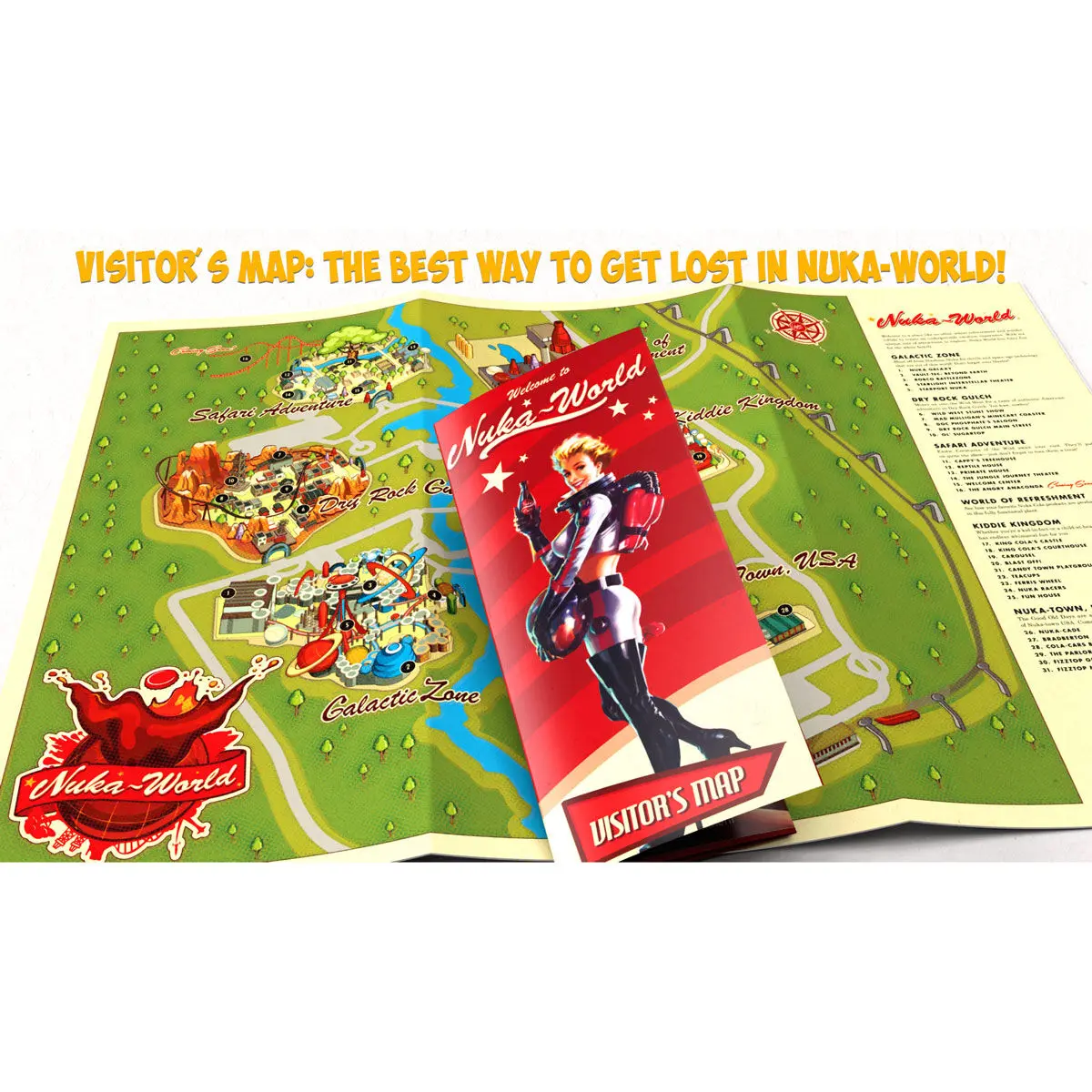 Fallout Nuka World kit de bun venit in engleza poza produsului