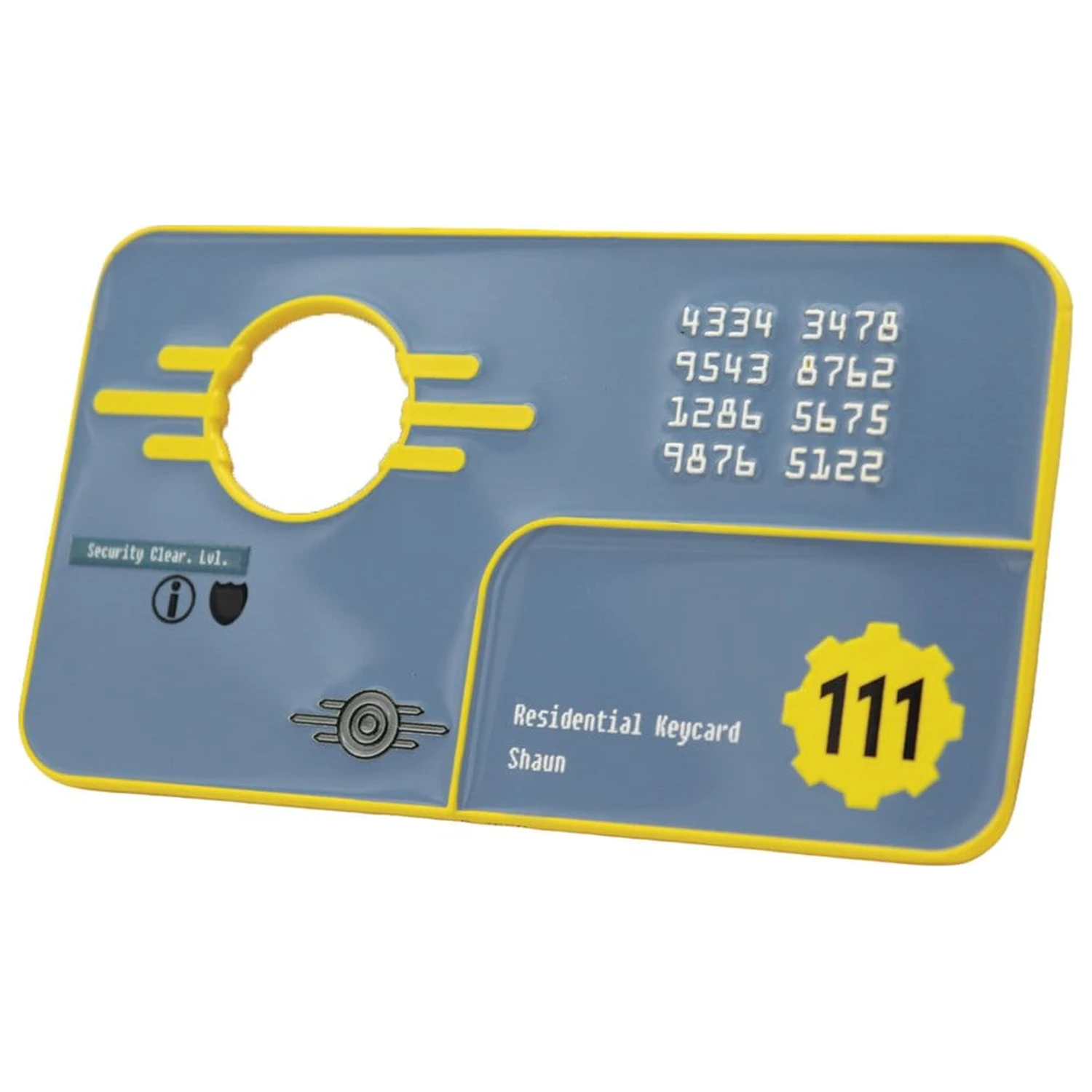 Fallout Replica Security Keycard Vault 111 Limited Edition 11 cm poza produsului