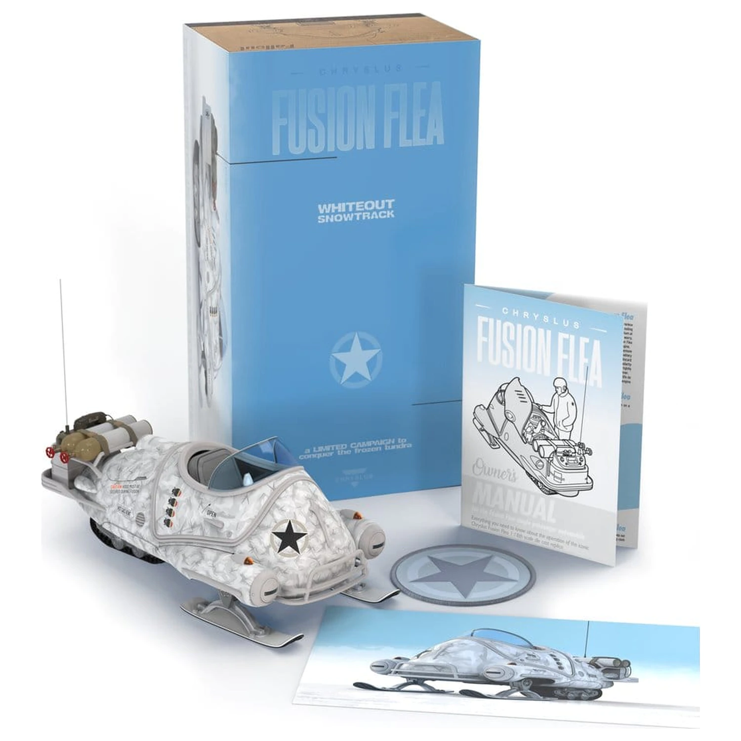 Fallout Replica Whiteout Snowtrack Flea poza produsului