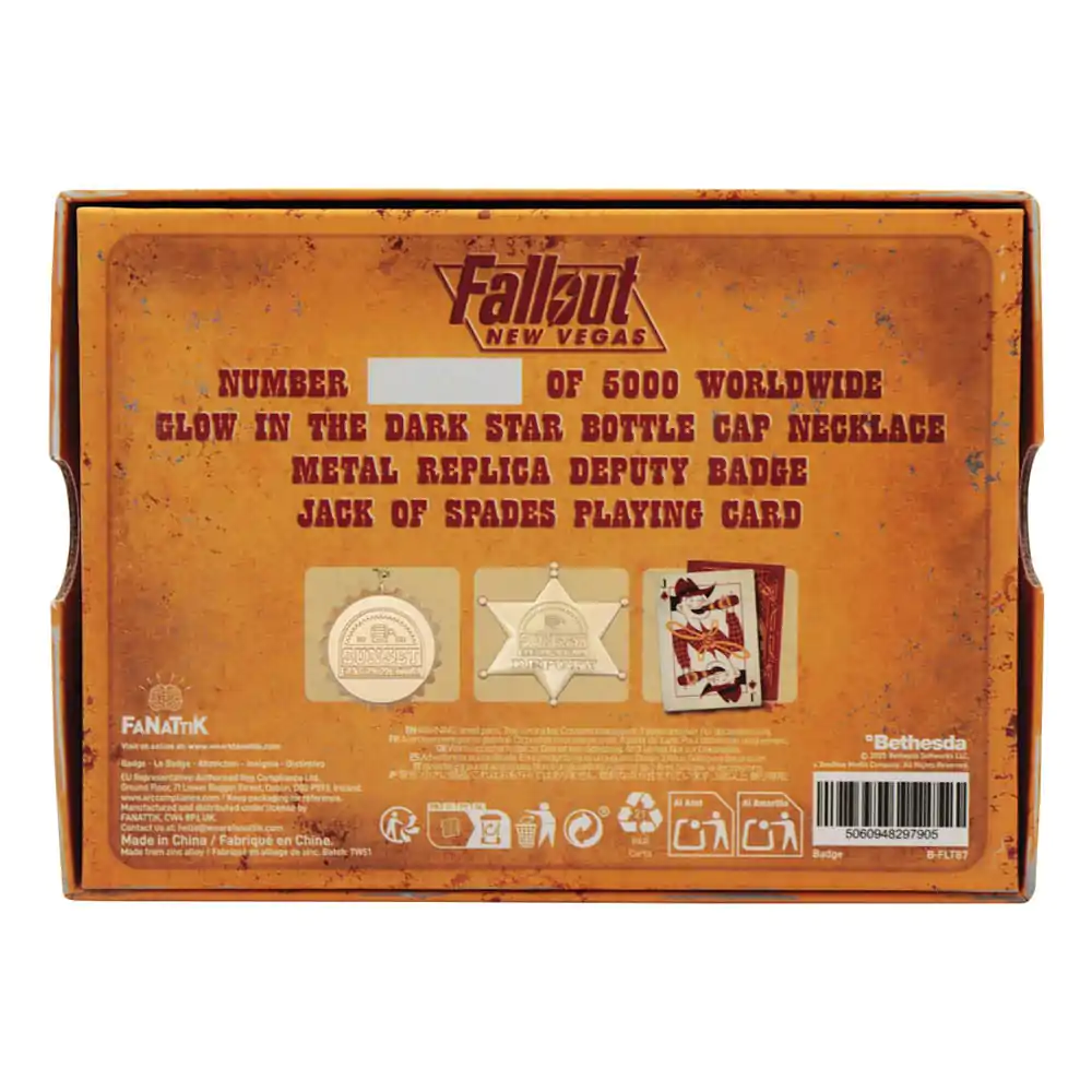 Fallout Replica Set Sunset Sarsaparilla Legend of the Star Gold Coloured Limited Edition poza produsului