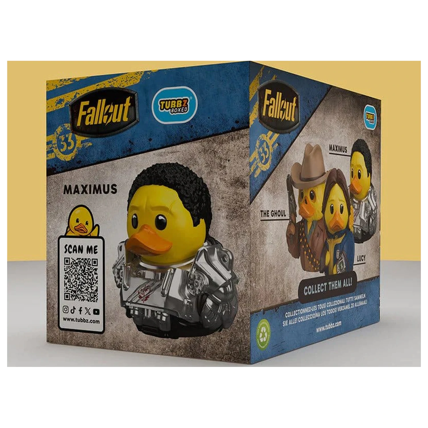 Fallout Tubbz PVC Figura Maximus Boxed Edition 10 cm poza produsului