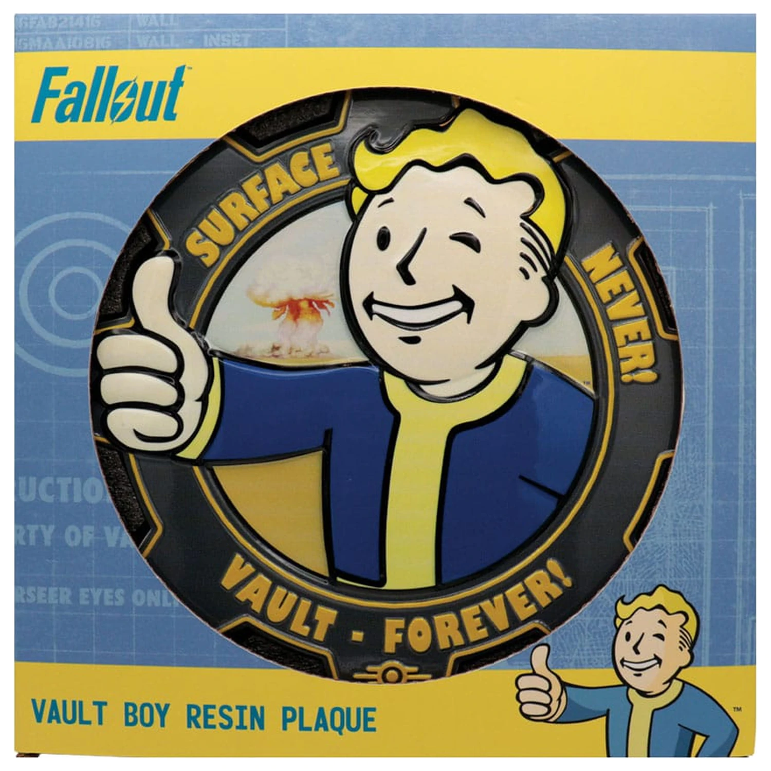 Fallout Placa de Rasina Vault Boy poza produsului