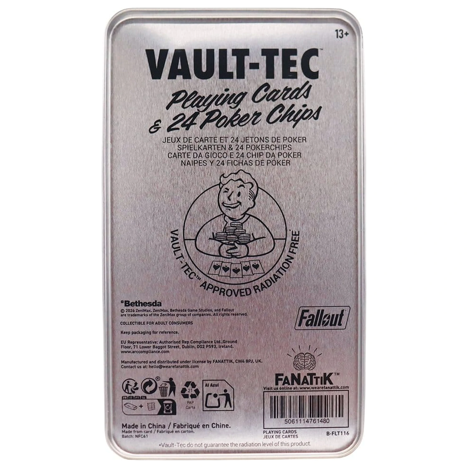 Set de poker Fallout Vault Dweller's poza produsului