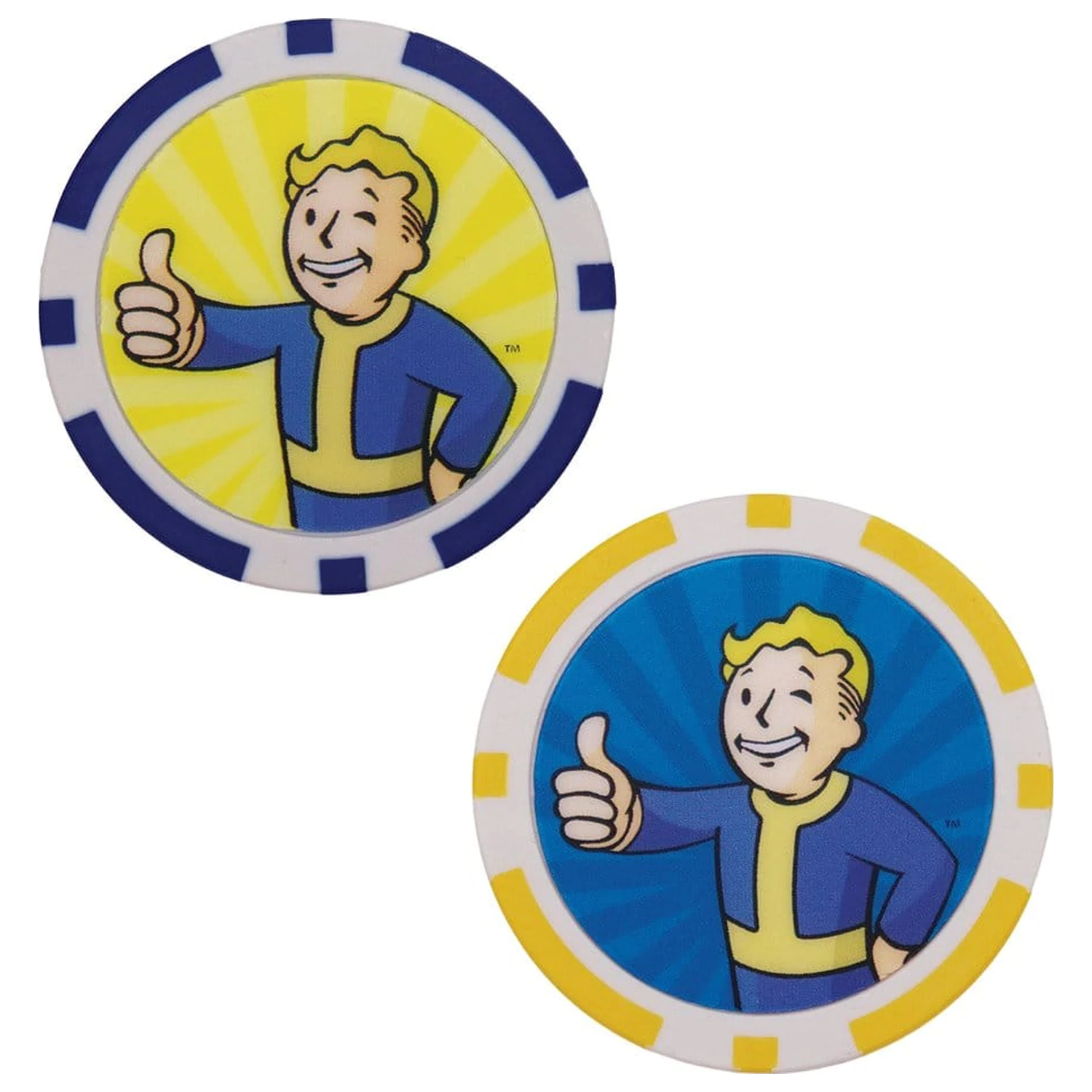 Set de poker Fallout Vault Dweller's poza produsului