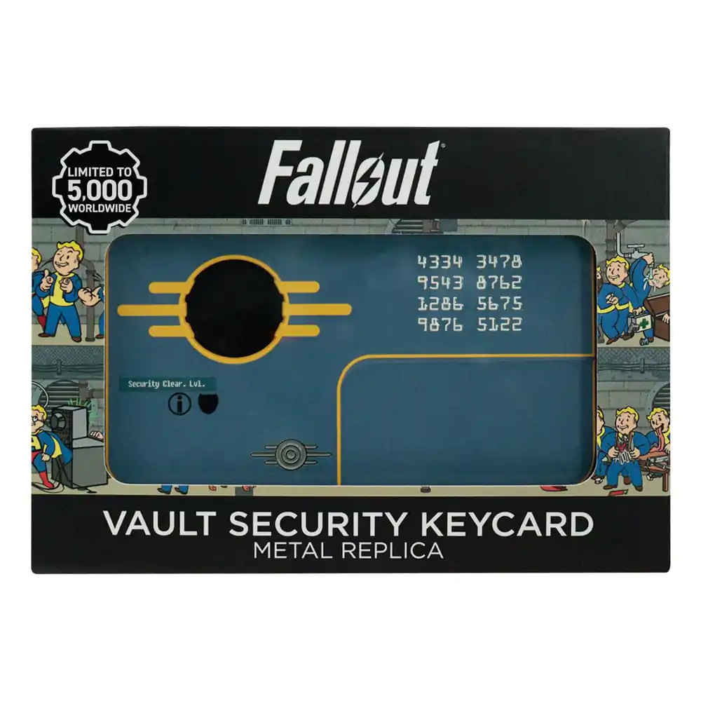 Fallout Replica Card de acces securitate Vault ediție limitată poza produsului