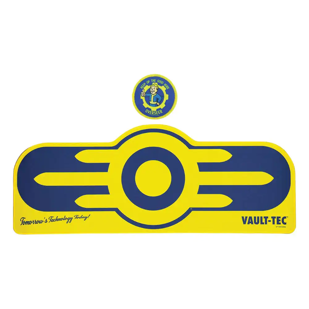 Fallout Suport pentru Birou si Set de Suporturi pentru Pahare Vault-Tec poza produsului